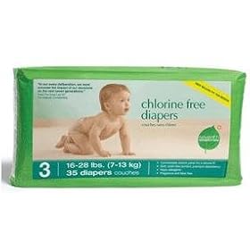 Seventh Generation Baby Diapers Stage 3 4x35