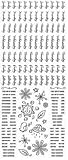 Karen Foster 5 Inch by 13 Inch Clear Stickers, Days Of The Week