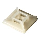 Hama Tie Mount 28 x 28 mm, 10 pieces, self-adhesive