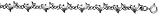 Sterling Silver tiny Dolphin Pendant Bracelet, 1/4 (7mm) wide