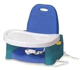 Swing Tray Portable Booster Seat - Teal and Periwinkle