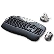 Logitech Cordless Desktop MX for Bluetooth Keyboard & MX 900 Bluetooth Optical Mouse -  inc Charging Base & Bluetooth Hub - Black & Silver Finish