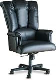 LA Z Boy Executive Leather Office Chair, Voyager 92D33