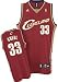 Shaquille Oneal Adidas Cavaliers Red Swingman Jersey - XL
