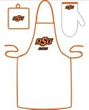 Oklahoma State Cowboys Grilling Apron Set - COLLEGE ATHLETICS Sports Merchandise