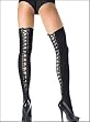 Corset Back Thigh Highs