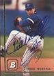 Turk Wendell, Chicago Cubs, 1994 Bowman Autographed Card