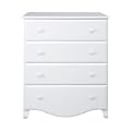 DaVinci Emily 4-Drawer Dresser - White