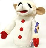 Plush Lamb Chop Hand Puppet 12