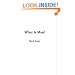 What Is Man?