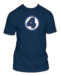 Fantastic Four Logo Navy Shirt