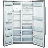 Bosch : B22CS30SNS 22 cu. ft. Linea Series Side by Side Refrigerator - Stainless Steel by Bosch