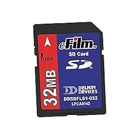 Delkin 32 MB Secure Digital Card by Delkin