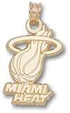 Miami Heat Logo 5/8". 14K Charm/Pendant