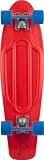 Penny Skateboards Nickel Complete 27" Skateboard, Red/Cyan