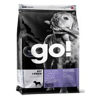 PETCUREAN 152412 Go Fit Plus Free Grain Free Senior for Dog, 25-Pound