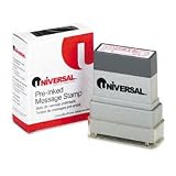 UNV10011 - Pre-Inked One-Color POSTED Stamp w/Date