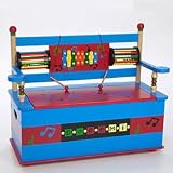 Review Guidecraft LOD20014 / Musical Toy Box Bench