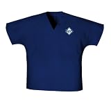 Tampa Bay Rays Unisex Scrub Top X-Small