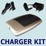 TechFuel Premium Battery Charger for Canon ZR25MC Camcorder