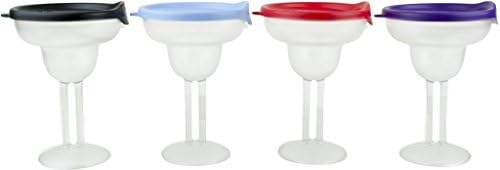 LipLidz Margarita Glasses - Adult Sippy Cup - Set of 4 Margarita Glasses