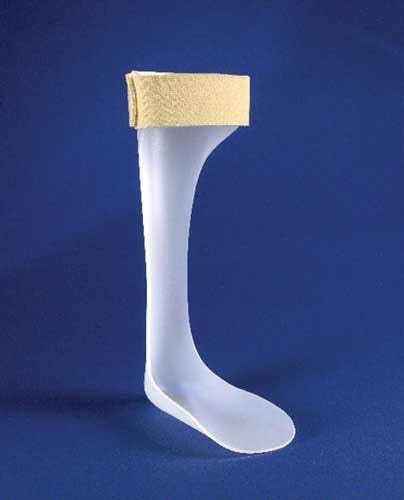 Semi-Solid Ankle Foot Orthosis Drop Foot Brace Small Left