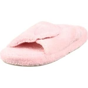 ACORN Women's New Spa Slide Slipper Pink,Large (8-9 W US)