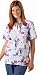AngelStat Keyhole Neckline Scrub Top - Ciel Blue, Extra Small