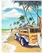 Surfin You and Me Family Sign Metal-Tin Signs
