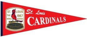 Buy Saint Louis Browns Cooperstown Wool Blend Pennant by WINNING STREAK SPORTS