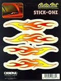 Flames Vinyl Stick Onz Decal