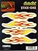 Flames Vinyl Stick Onz Decal Image