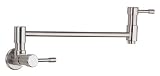 Danze D205314SS Melrose Single-Handle Pot Filler with Lever Handle, Stainless Steel