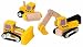 Road Construction 3pc Set
