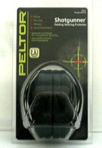 Passive Hearing Protectors Shot Gunner Folding Protector Blk