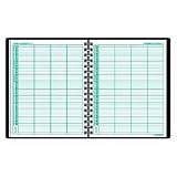 At-A-Glance 70-822-05 4-Person appointment book, 1 day/page, 15-minute appointments, 8 x 10-7/8, black