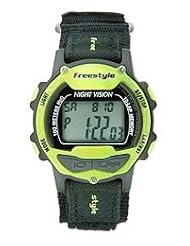 Freestyle Unisex 102283 Predator Yellow Detail Digital Canvas  Velcro Watch