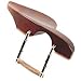 Guarneri 3/4 - 4/4 Violin Chinrest - Boxwood with Standard Bracket