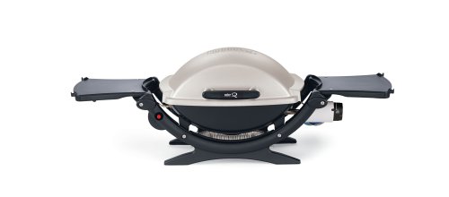 Weber Q 120 Portable Propane Barbecue, Silver