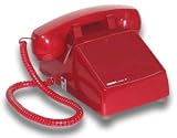 Viking Electronics Hot line Desk Phone - Red