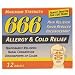 666 Allergy And Cold Relief Tablets By Lee Pharmaceutical - 12 Ea