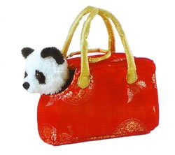 Plush Panda Fancy Pals Pet Carrier 8\