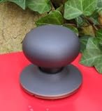Oil Rubbed Bronze Dummy Door Knob - Mushroom [Misc.]