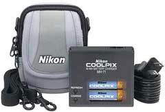 Nikon MH-71 Battery Quick Charger Kit for Coolpix L1, 2200, 3200, 4100, 4600, 5600, 7600 Digital Cameras