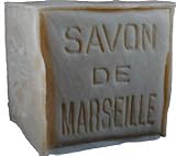 Aged Authentic Traditional Savon de Marseille Palm Cube 600g - Handcrafted pure French soap