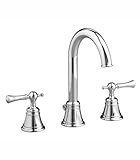 IMAGE OF Jado 842/813/100 Hatteras Widespread Lavatory Faucet with High Spout, Lever Handles, Polished Chrome