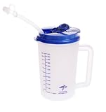 Carafe, Insulated, Clear, W/Grads, 22 Oz.