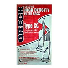 Oreck Genuine Hypo-Allergenic Celoc Filter Bags Huge Package of 8 These Are Original Oreck Bags, Not Generic Like the Others