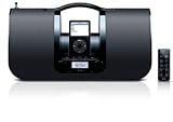 iLuv i552BLK - Boombox with iPod cradle - black