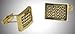 Search : 14K Solid Gold Mesh Cufflinks